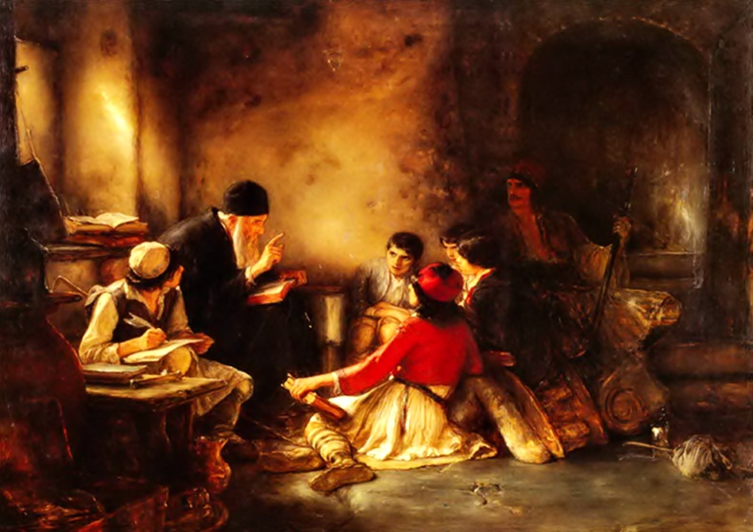 Το ράσο κόλπωνε μέσα του τη Ρωμιοσύνη