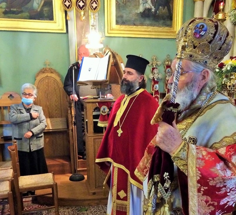 ΚΑΛΥΜΝΟΣ: Ανέγνωσε την ευχή του κορωνοϊού