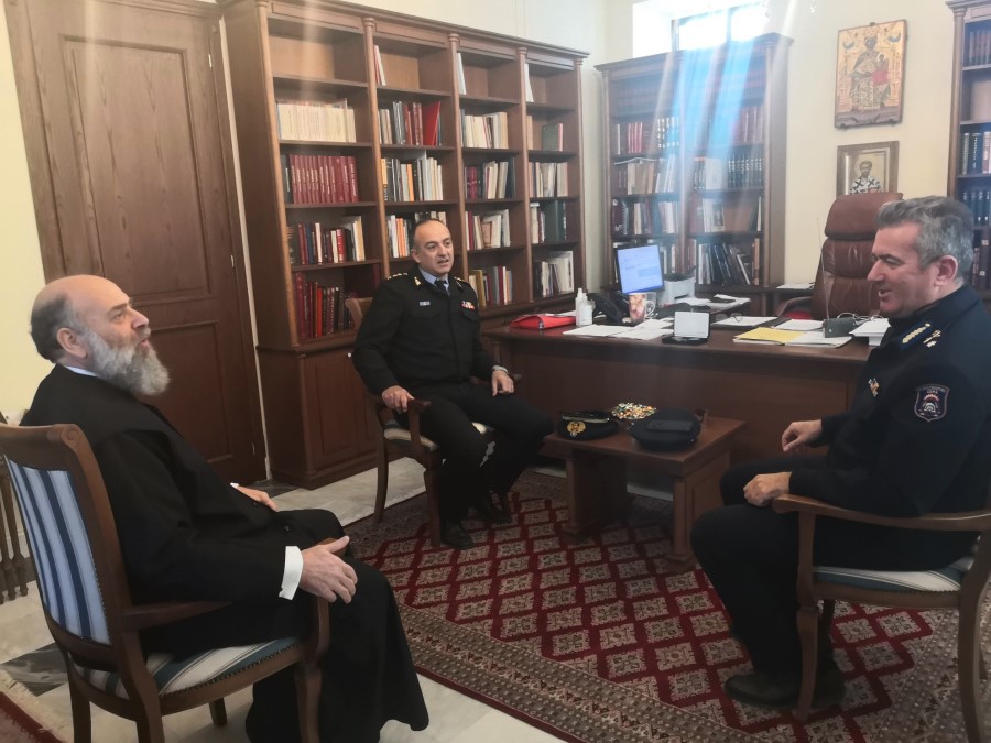 Επίσκεψη του νέου Περιφερειακού Διοικητή Πυροσβεστικών Υπηρεσιών