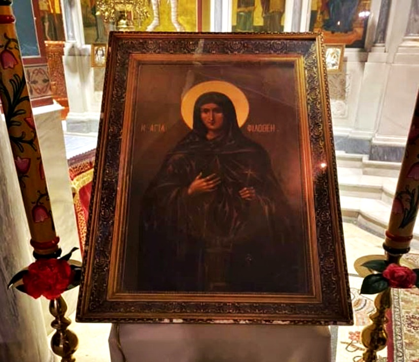 ΝΕΑ ΙΩΝΙΑ: Αγρυπνώντας την Αγία Φιλοθέη (ΦΩΤΟ)