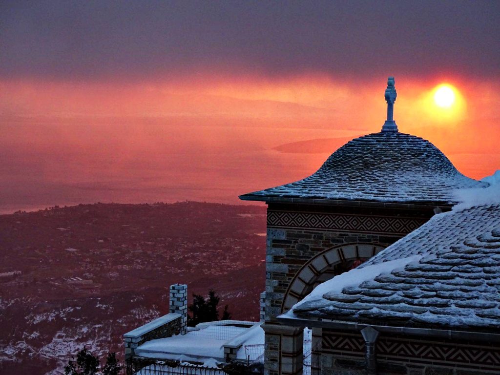 Η ΦΩΤΟΓΡΑΦΙΑ ΤΗΣ ΗΜΕΡΑΣ: Χιόνι του Θεού