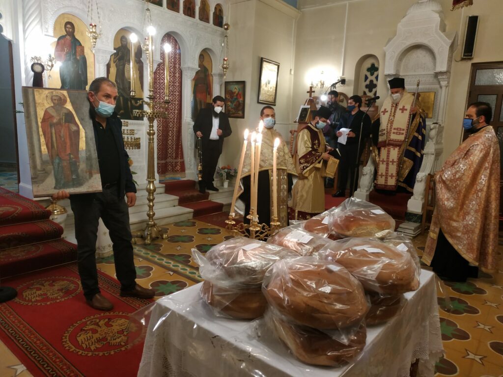 Στην αγάπη και την ταπείνωση του Αγίου Βλασίου στάθηκε ο Μητροπολίτης Αρκαλοχωρίου