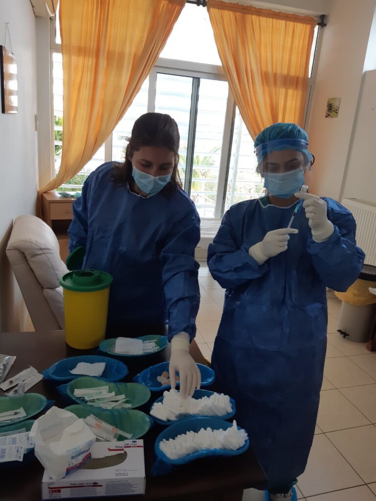 Συνεχίζονται οι εμβολιασμοί στη Νηστικάκειο Μονάδα Φροντίδας Ηλικιωμένων