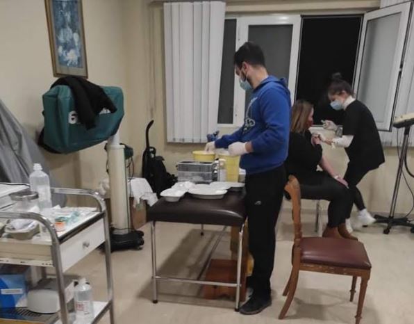 Δεύτερη δόση του εμβολιασμού για τον κορωνοϊού στο Ίδρυμα Χρονίως Πασχόντων στην Κέρκυρα