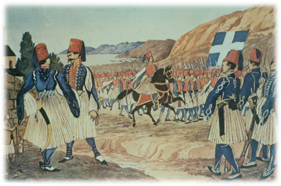 Οι πρώτες προσπάθειες συγκρότησης Τακτικού Στρατού (1821-1827)