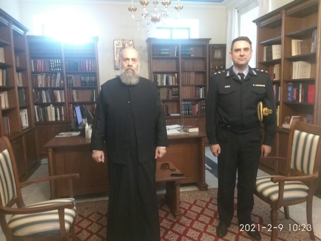 Ευχήθηκε καλή δύναμη στο ευθυνοφόρο έργο του νέου Διοικητή