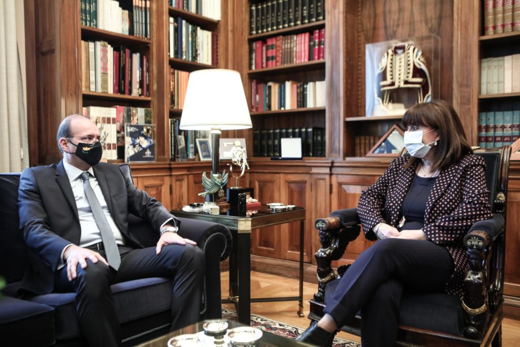 Το Κυπριακό στο επίκεντρο συνάντησης στο Προεδρικό Μέγαρο