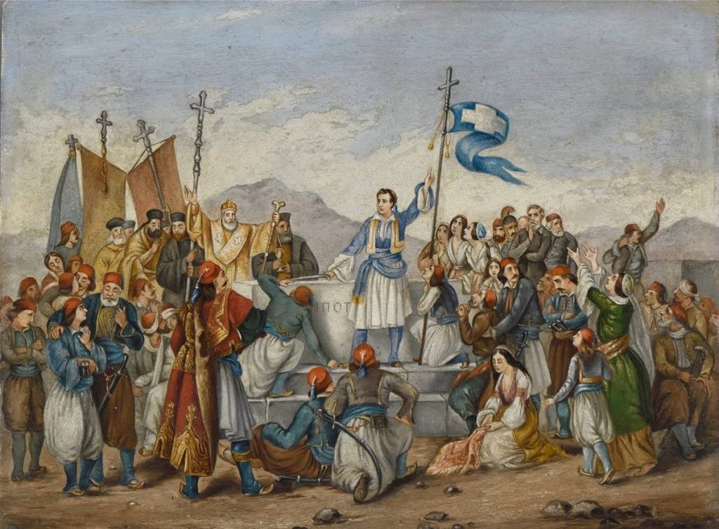 «Ο όρκος του λόρδου Βύρωνα στον τάφο του Μάρκου Μπότσαρη»