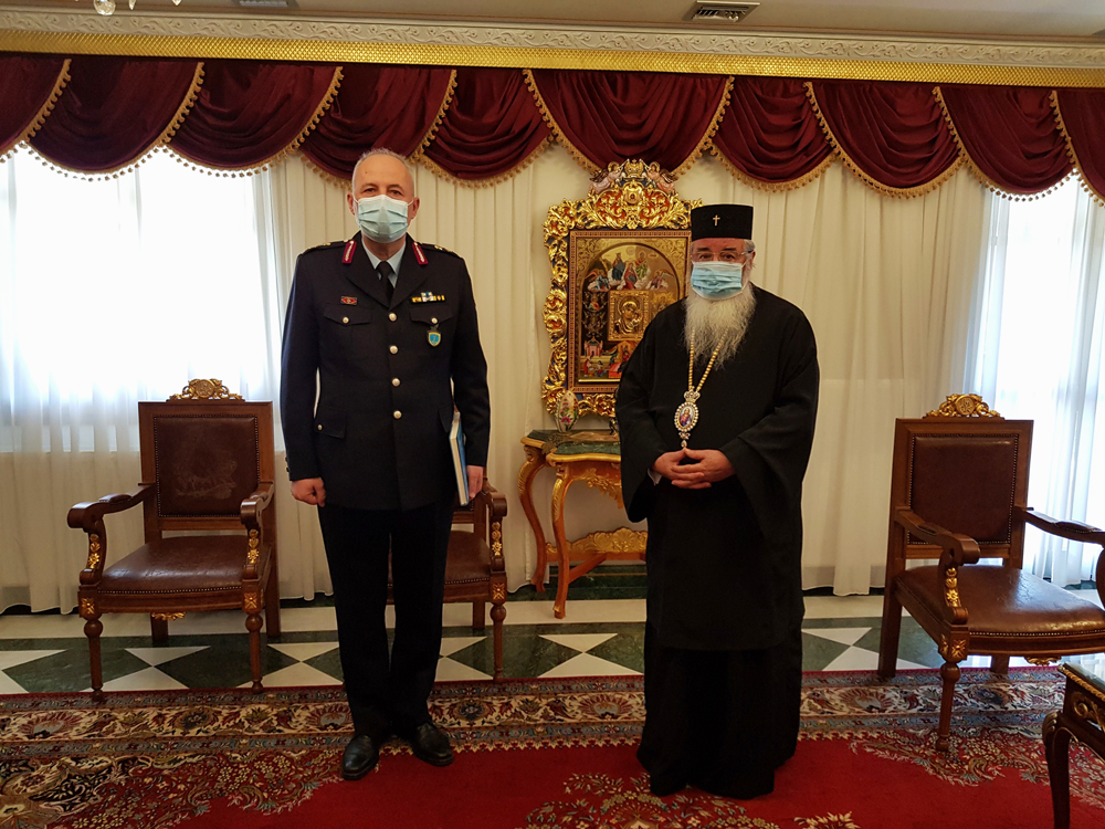 Στον Μητρ. Κοζάνης ο Γενικός Περιφερειακός Αστυνομικός Διευθυντής Δ. Μακεδονίας