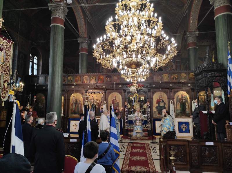 Πανηγύρισε ο Μητροπολιτικός Ναός των Γρεβενών