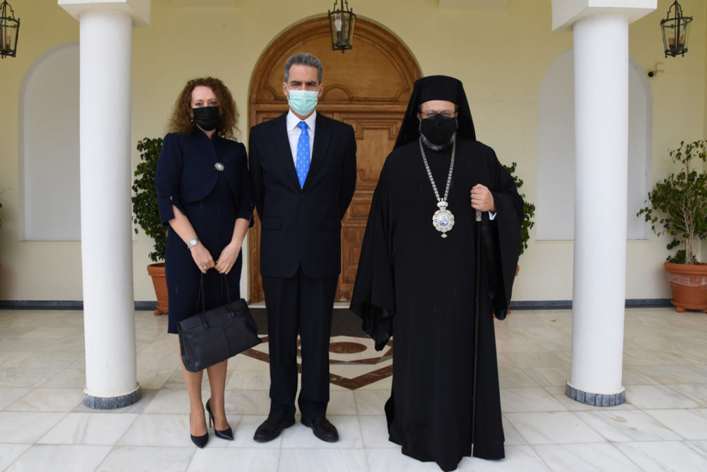 Στον Μητροπολίτη Μεσσηνίας ο υφυπουργός Άγγελος Συρίγος