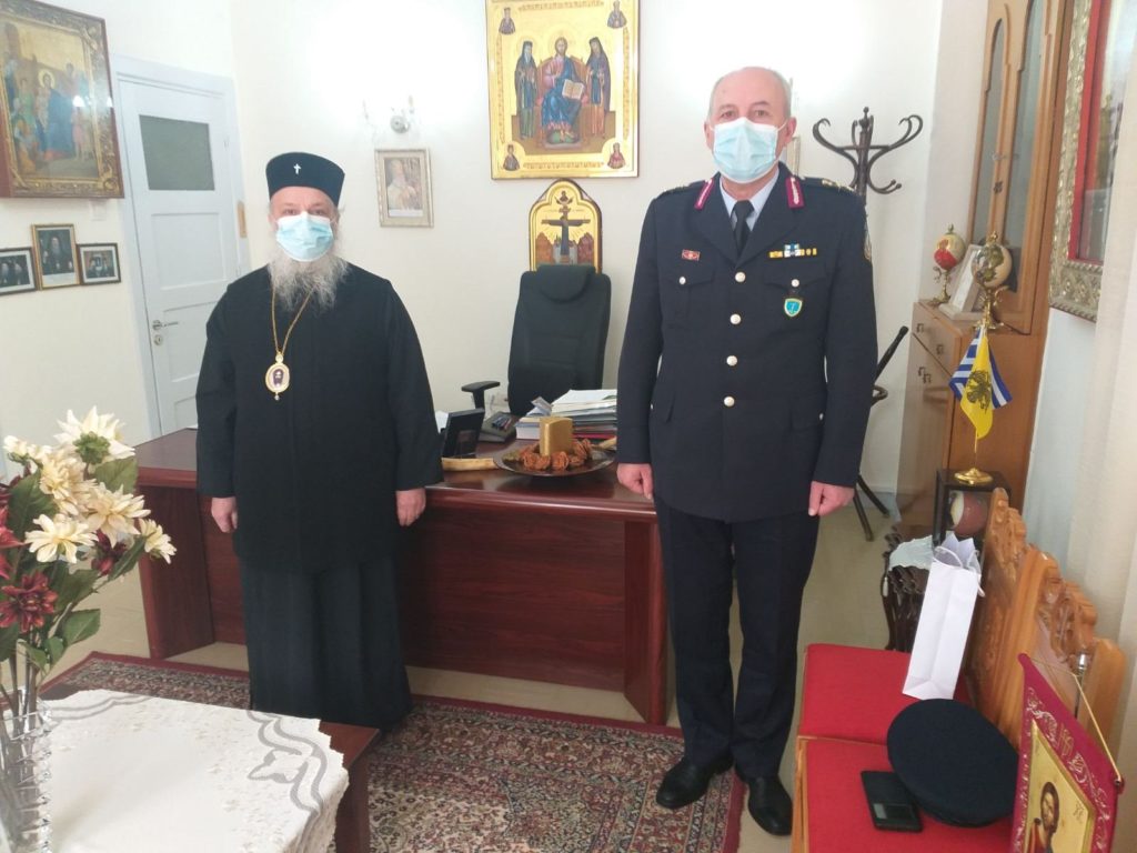 Στον Μητροπολίτη Γρεβενών ο Αστυνομικός Διευθυντής Δυτ. Μακεδονίας