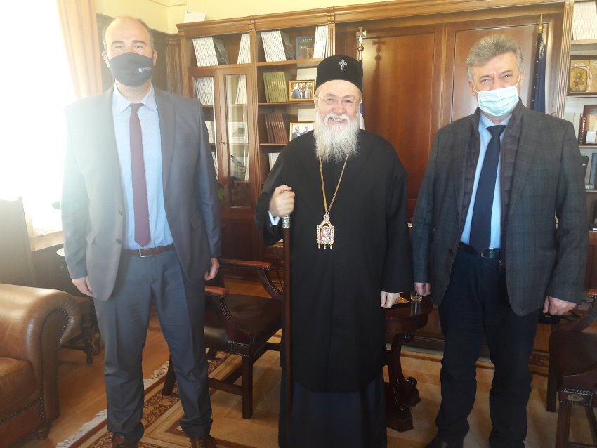 Συνάντηση Μητροπολίτη Κορίνθου με φορείς για τον εορτασμό των 200 ετών 1821