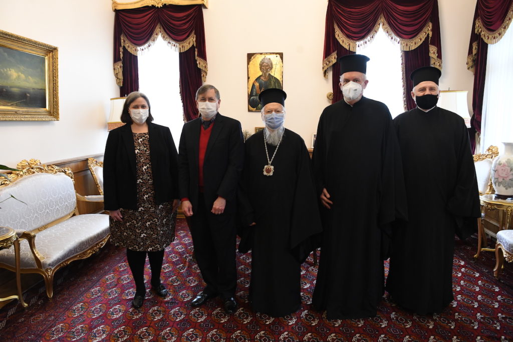 Ο Πρέσβης των ΗΠΑ στην Άγκυρα στον Οικουμενικό Πατριάρχη