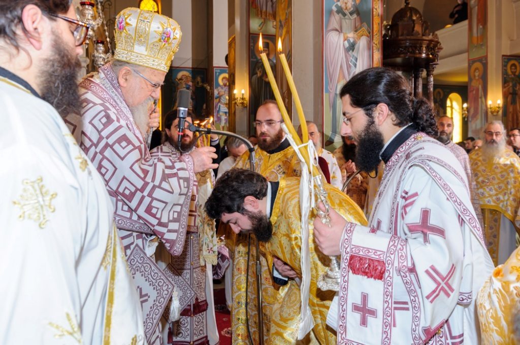 Χειροτονία νέου διακόνου στο Αγρίνιο