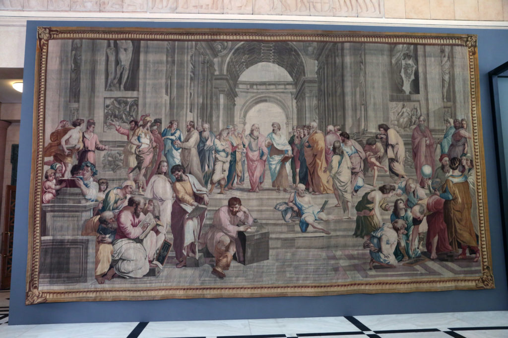 Στη Βουλή των Ελλήνων «Η Σχολή των Αθηνών»