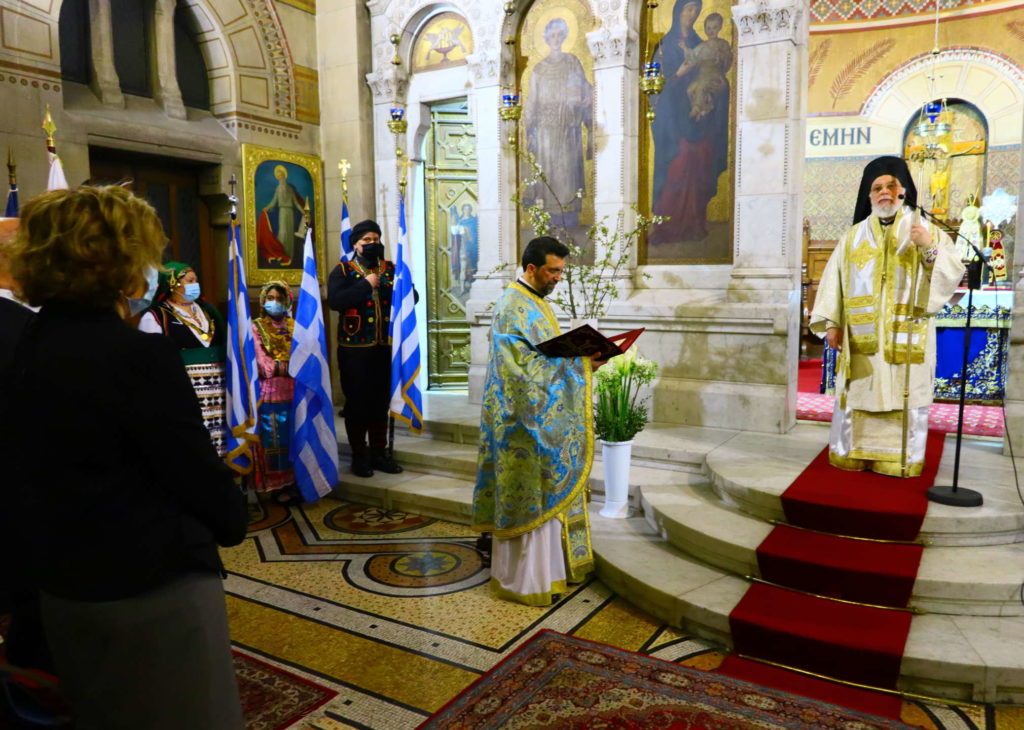 Δοξολογία για την Εθνική Επέτειο στο Παρίσι