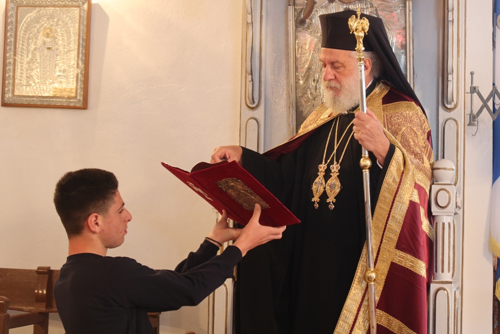 Στη Φολέγανδρο ιερούργησε ο Μητροπολίτης Σύρου