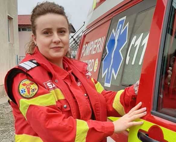 Paramedic Mihaela Enache: The fight for life never takes a break, but faith in God gives me strength