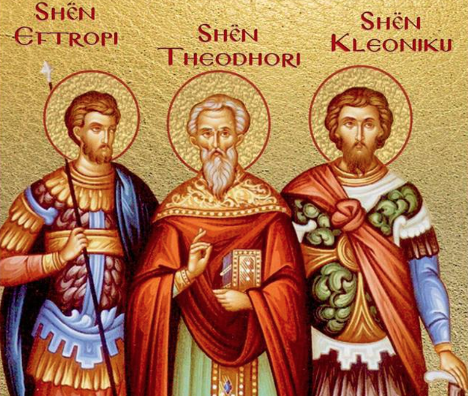 Shenjtori i ditës: Dëshmorët Eftropi, Kleoniku, Vasilisku – Hierodëshmor Theodhoriti