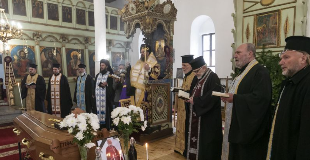Опело на протойерей Стефан Георгиев в храм „Св. Димитър“, гр. Кюстендил
