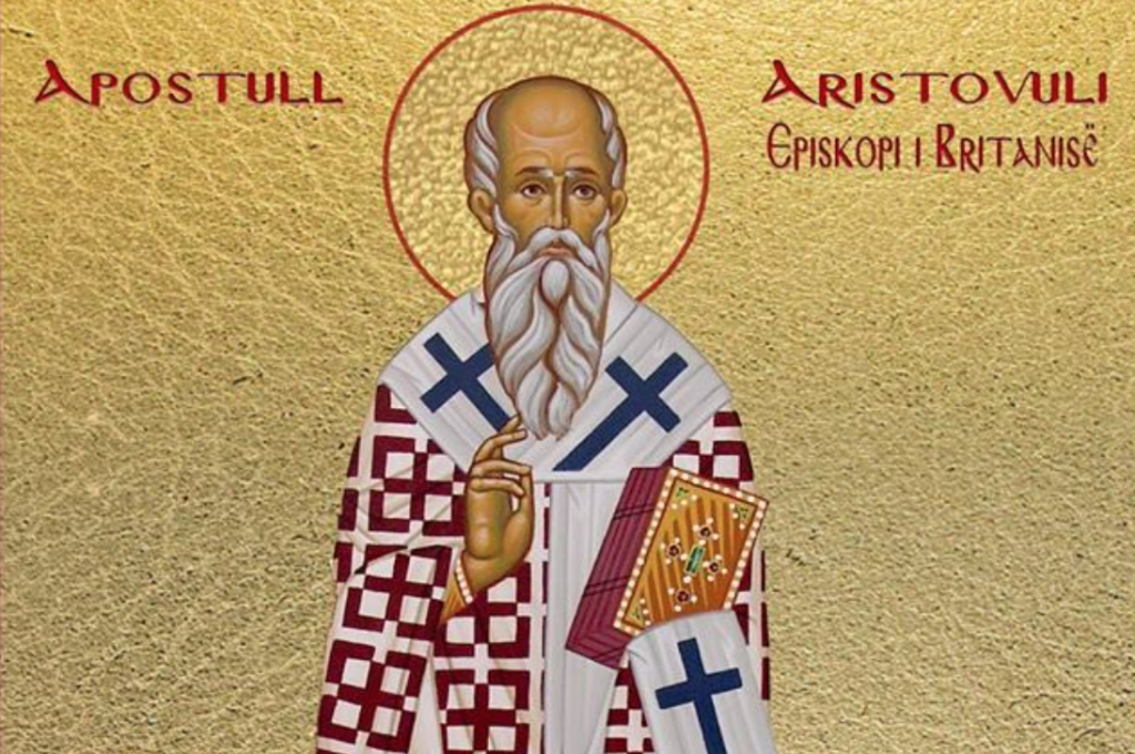 Shenjtori i ditës: Apostull Aristovuli nga të 70-t, i Britanisë – Dëshmorët Romili, Timolau etj.