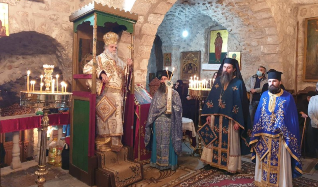 الإحتفال بعيد القديس ثيوذوروس التيروني