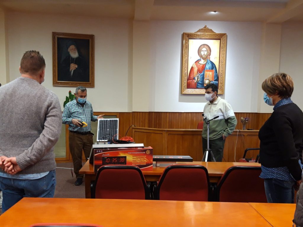 Εργαστήριο Ηλιακής Ενέργειας στην Ορθόδοξο Ακαδημία Κρήτης