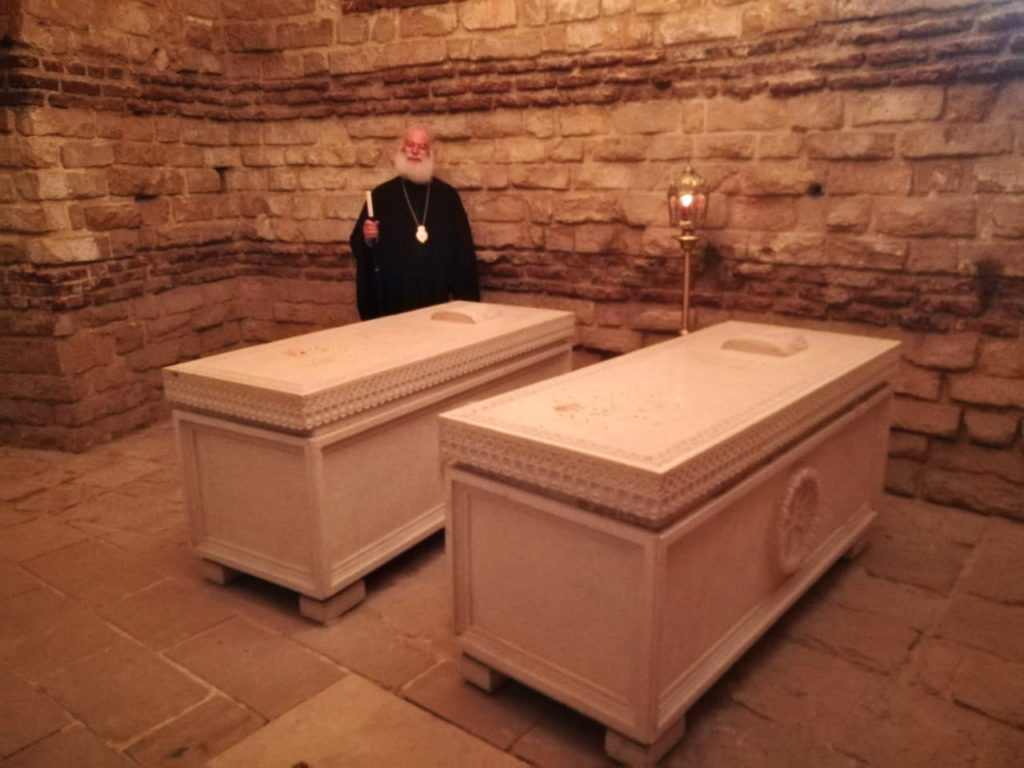 Ο Πατριάρχης Θεόδωρος στην Ι.Μ του Αγίου Γεωργίου