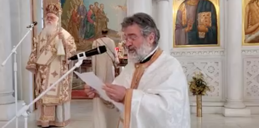 Pamje të Radio Ngjallja nga dorëzimi në gradën e Dhjakonit të z. Emanuel Shallo