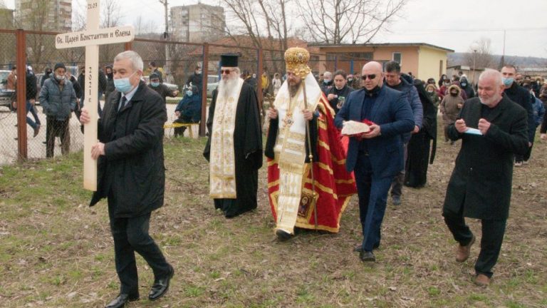 Започна изграждането на православен храм в село Айдемир