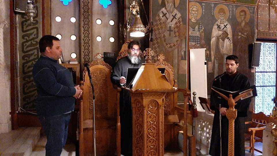 Ο Ευαγγελισμός της Θεοτόκου στην Ευαγγελίστρια Αμαρύνθου