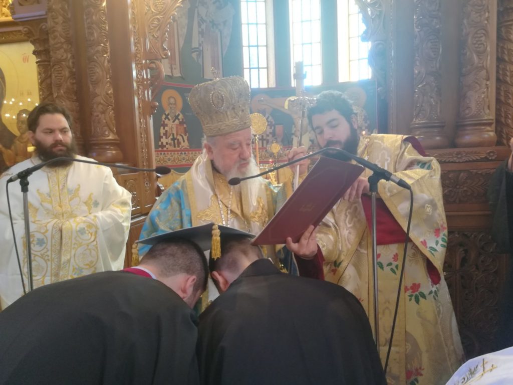 Χειροτονία πρεσβυτέρου στο Αγρίνιο