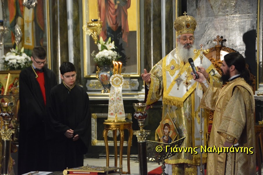 Δύο νέοι αναγνώστες στη μεγάλη γιορτή της Ορθοδοξίας