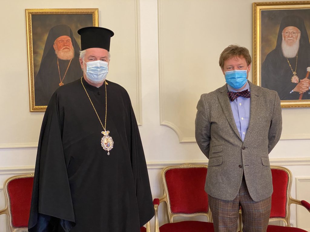 Ο Αντιδήμαρχος του Schaerbeek στον Μητροπολίτη Βελγίου