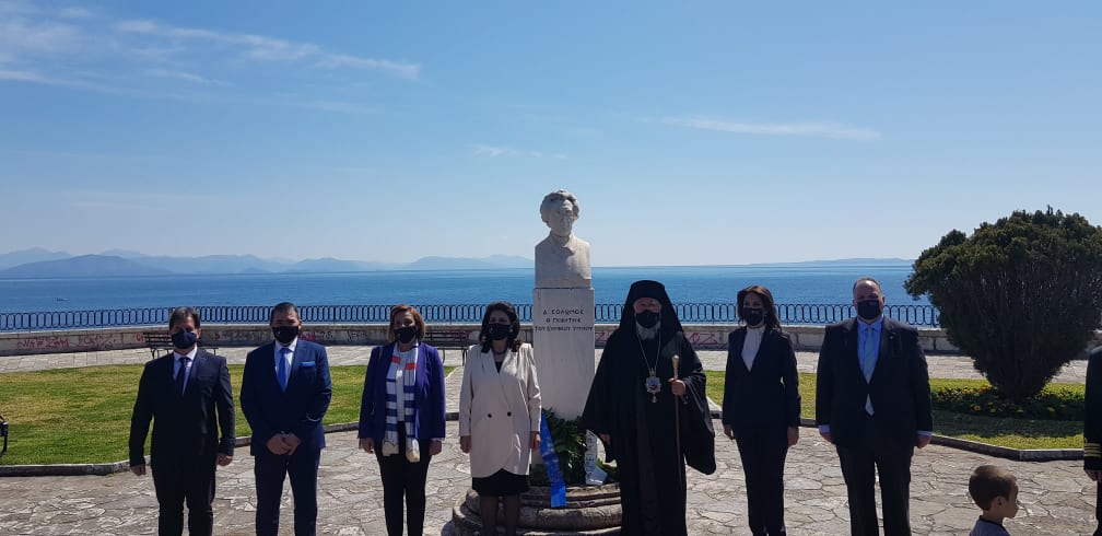 Η 25η Μαρτίου στον γαλανό ουρανό της Κέρκυρας