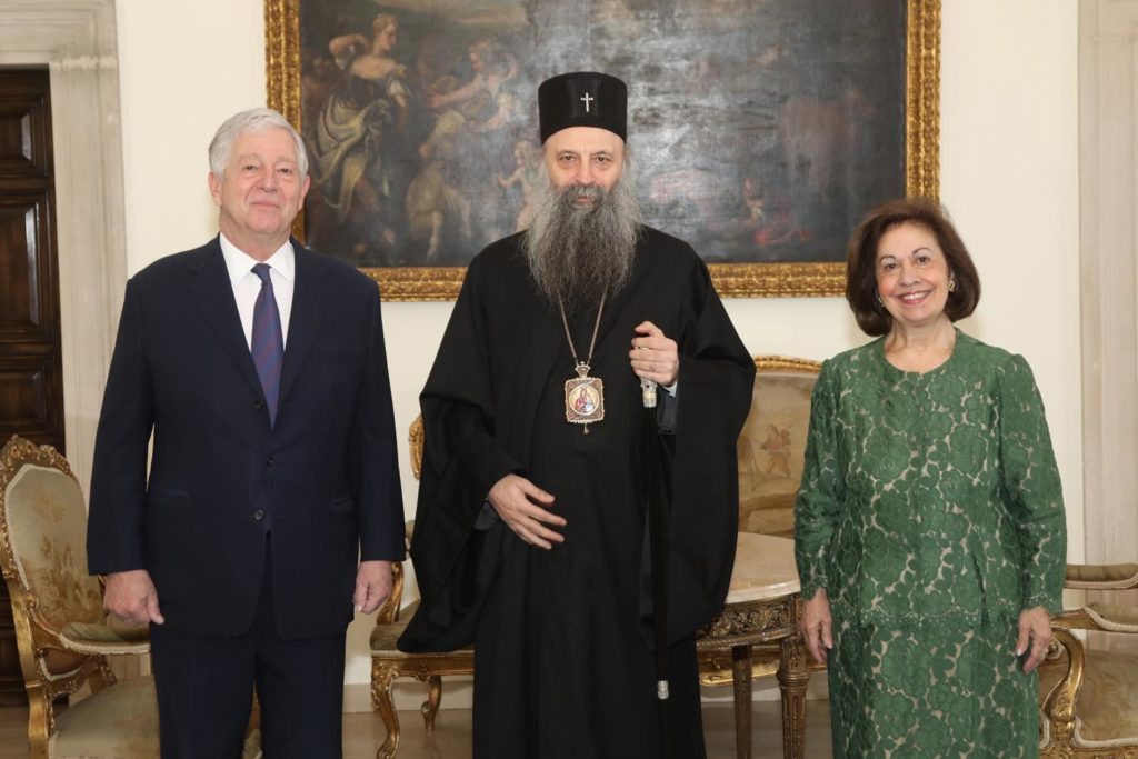 Ο Πατρ. Πορφύριος πνευματικός πατέρας όλων των Σέρβων