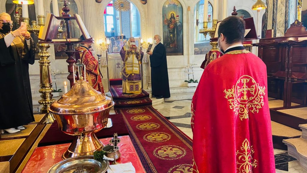 Ο Αγιασμός του μηνός Μαρτίου στην Αγία Παρασκευή Θεραπειών