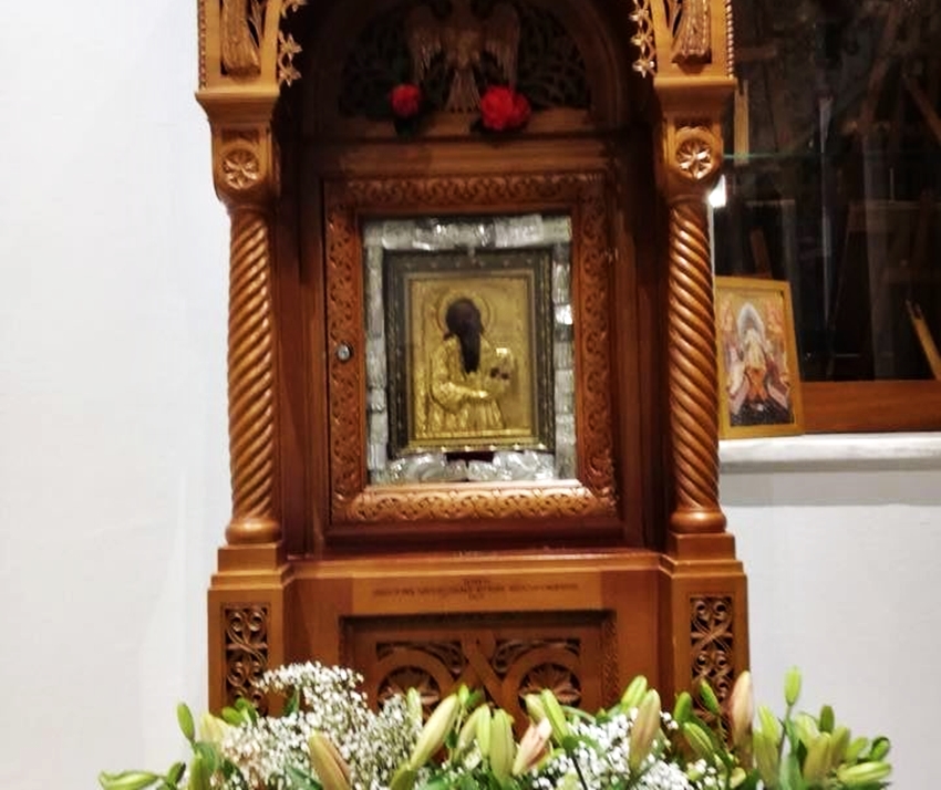 Η παλαιά και θαυματουργός Εικόνα του Οσίου Λαυρεντίου