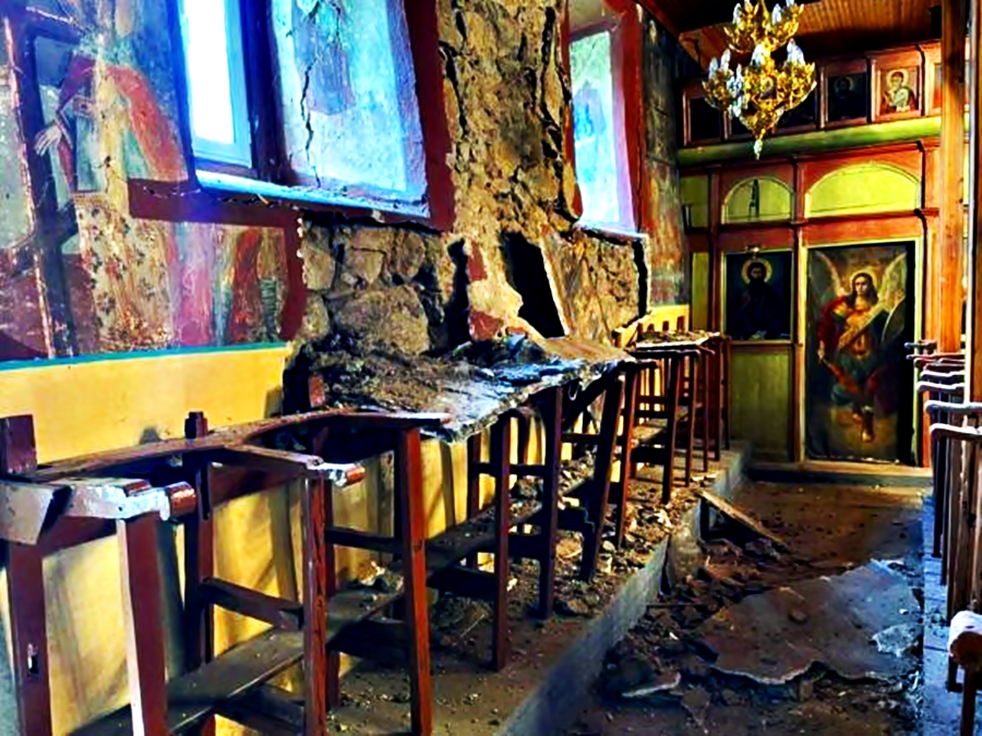 Αυτοψία στους «λαβωμένους» από τον Εγκέλαδο ναούς