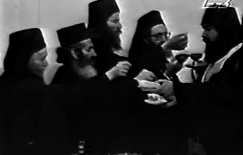 Η Ιερά Μονή Σινά σε πλάνα του έτους 1985