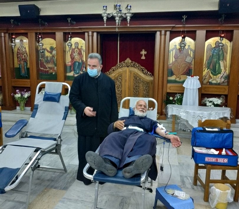 Με επιτυχία η Αιμοδοσία στην Παναγία Γρηγορούσα