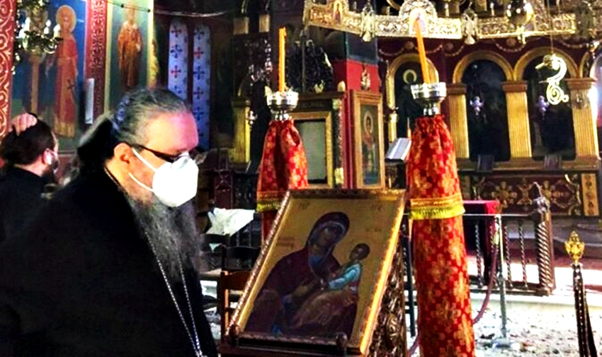 Στον δοκιμαζόμενο Τύρναβο ο Μητροπολίτης Λαρίσης