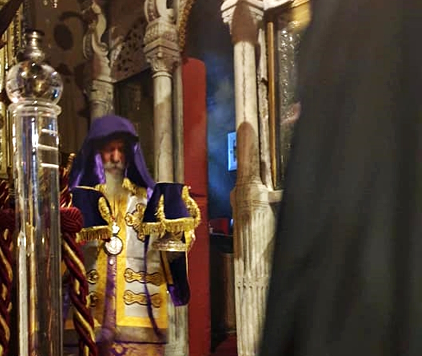 Προηγιασμένη Θεία Λειτουργία στην Ύδρα (ΦΩΤΟ)