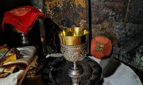 Το Άγιο Δισκοπότηρο που κοινώνησε ο Κολοκοτρώνης