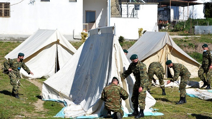 ΛΑΡΙΣΑ: Μέριμνα για τους πληγέντες από τον ισχυρό σεισμό
