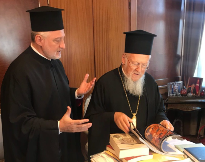 Στο Φανάρι ο Αρχιεπίσκοπος Αμερικής