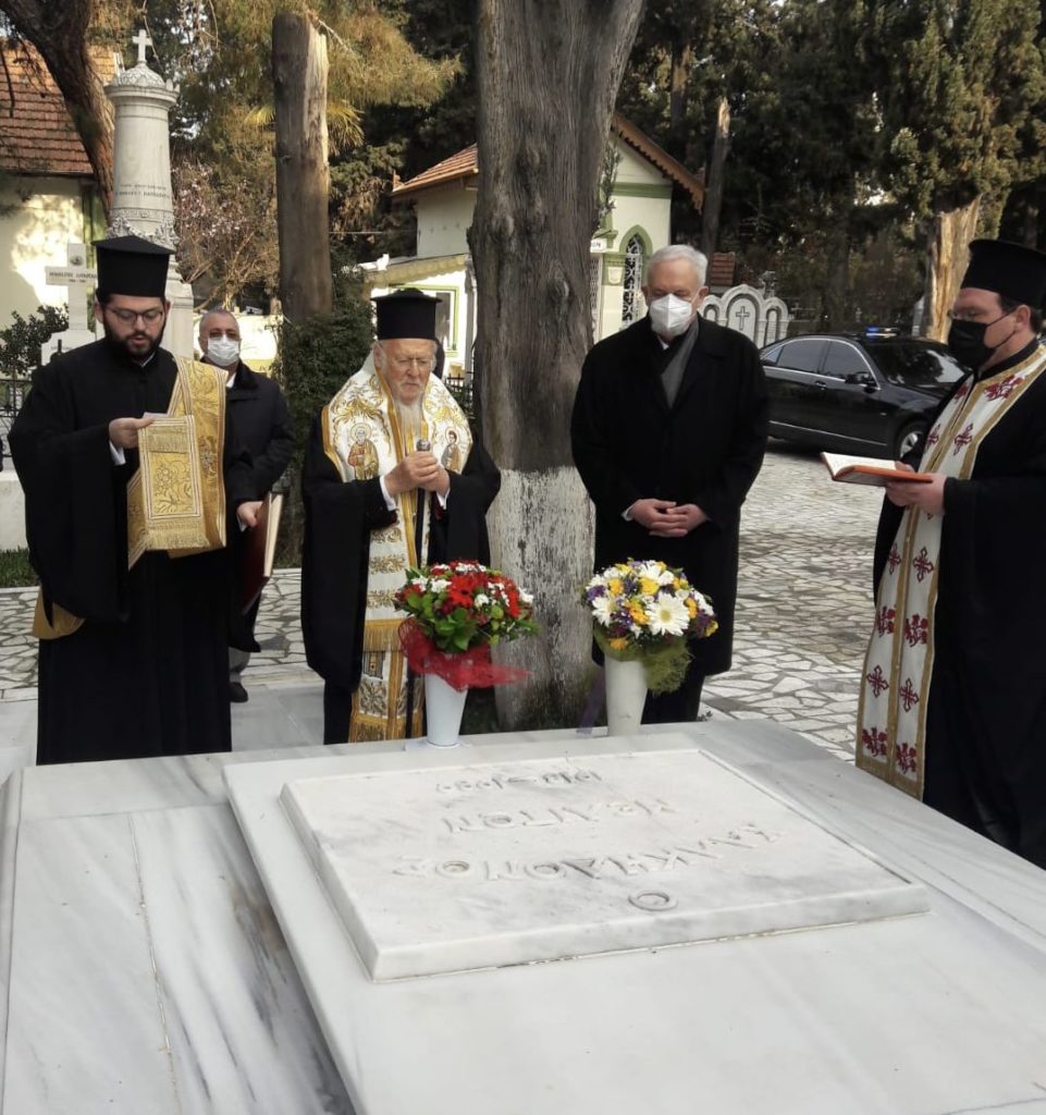 Ο Οικουμενικός Πατριάρχης τίμησε τη μνήμη του Γέροντός του
