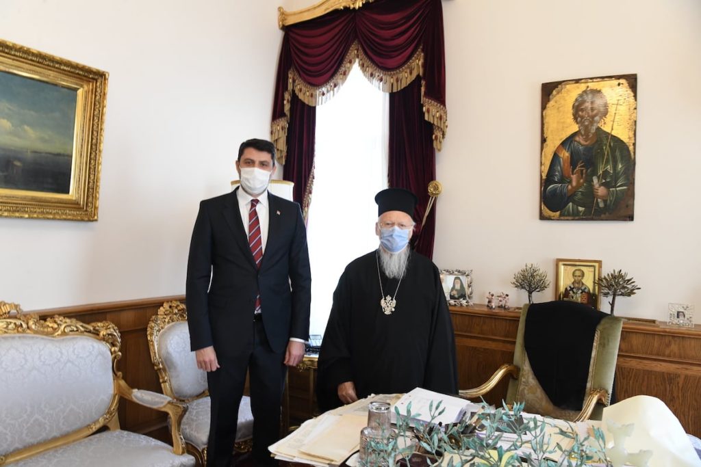 Στον Οικ. Πατριάρχη ο Πρέσβης της Σερβίας στο Μαυροβούνιο