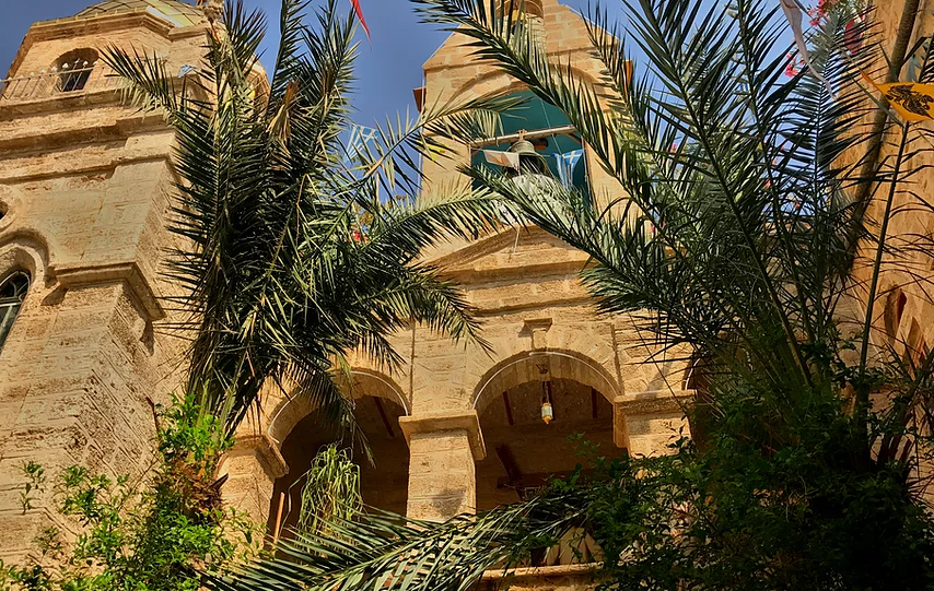 Στην I.M. Αγίου Γερασίμου στην έρημο του Ιορδάνη